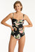 Sundown Twist Bandeau One Piece SWIM 1PC SEA LEVEL 