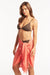 Sunset Frayed Sarong SARONG SEA LEVEL O/S CORAL 